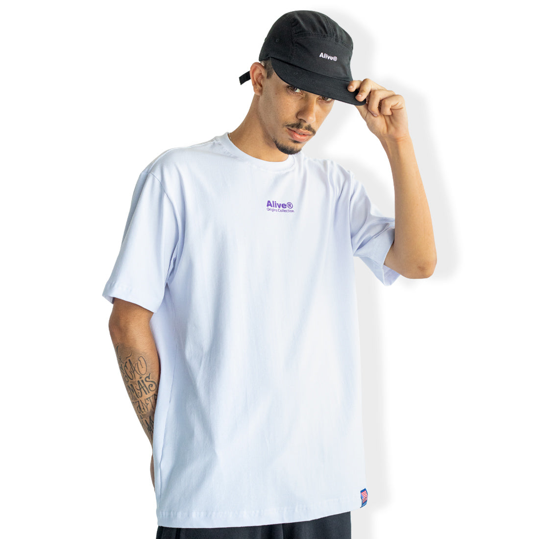Camiseta Alive Since 70s Branco