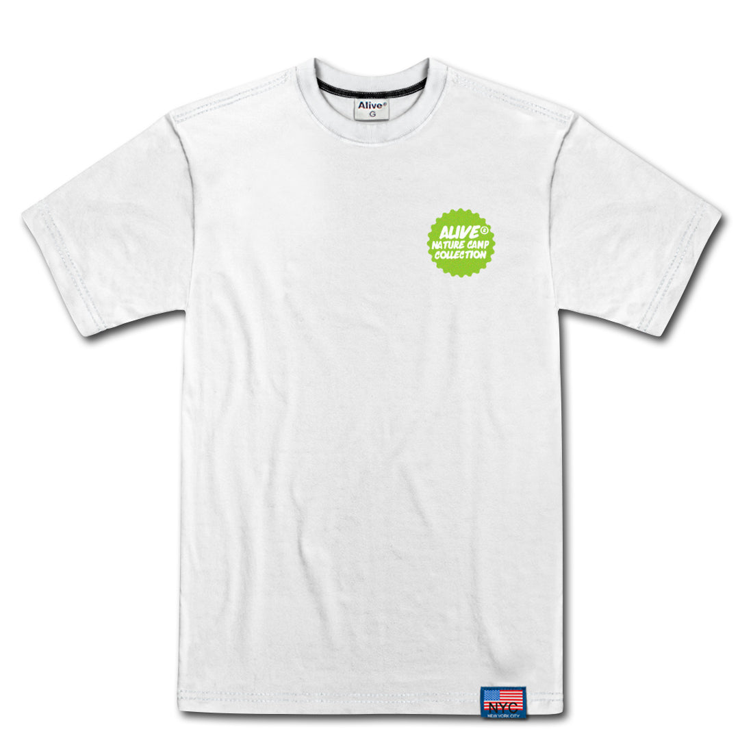 Camiseta Alive Big Foot Branco