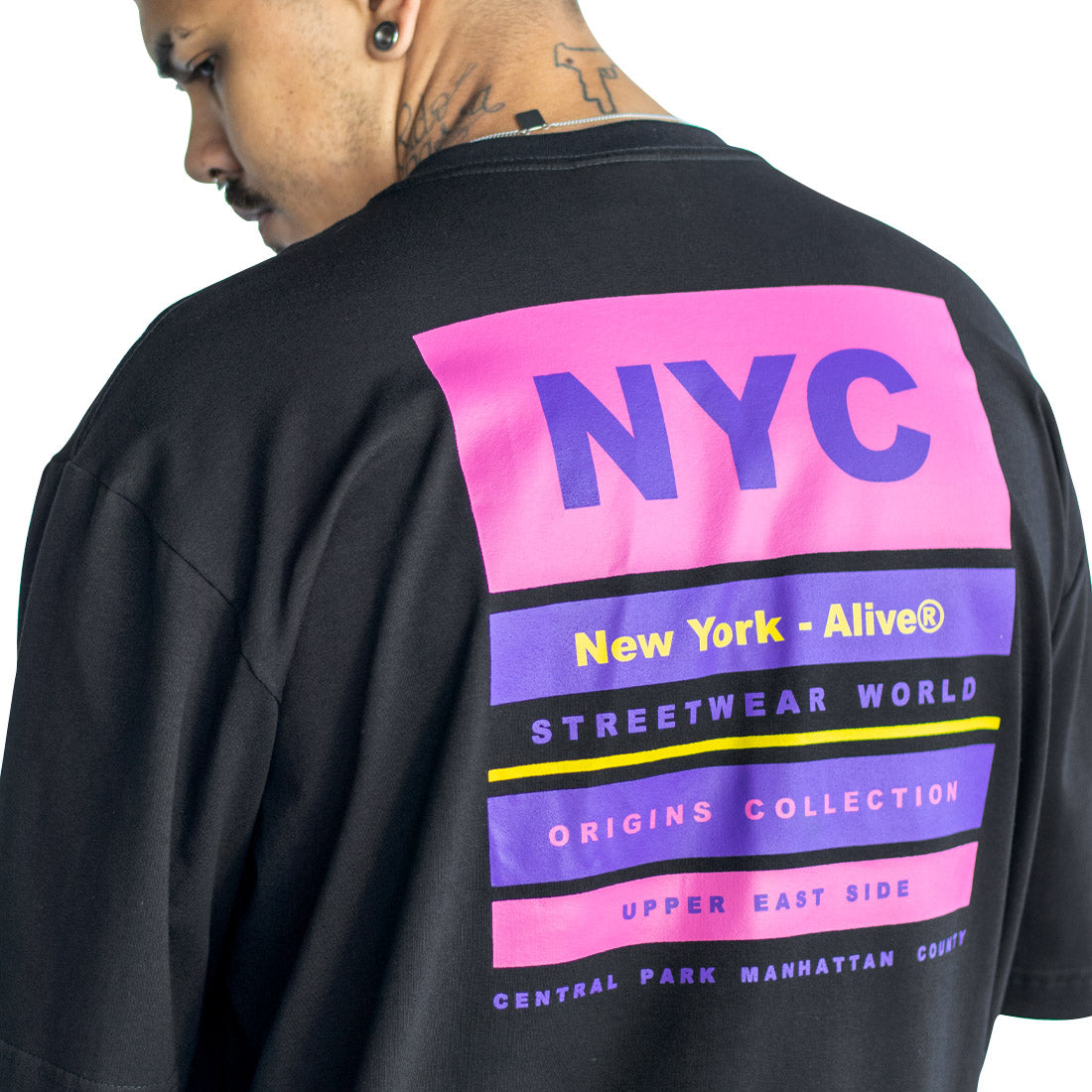 Camiseta Alive Origins Collection Preto