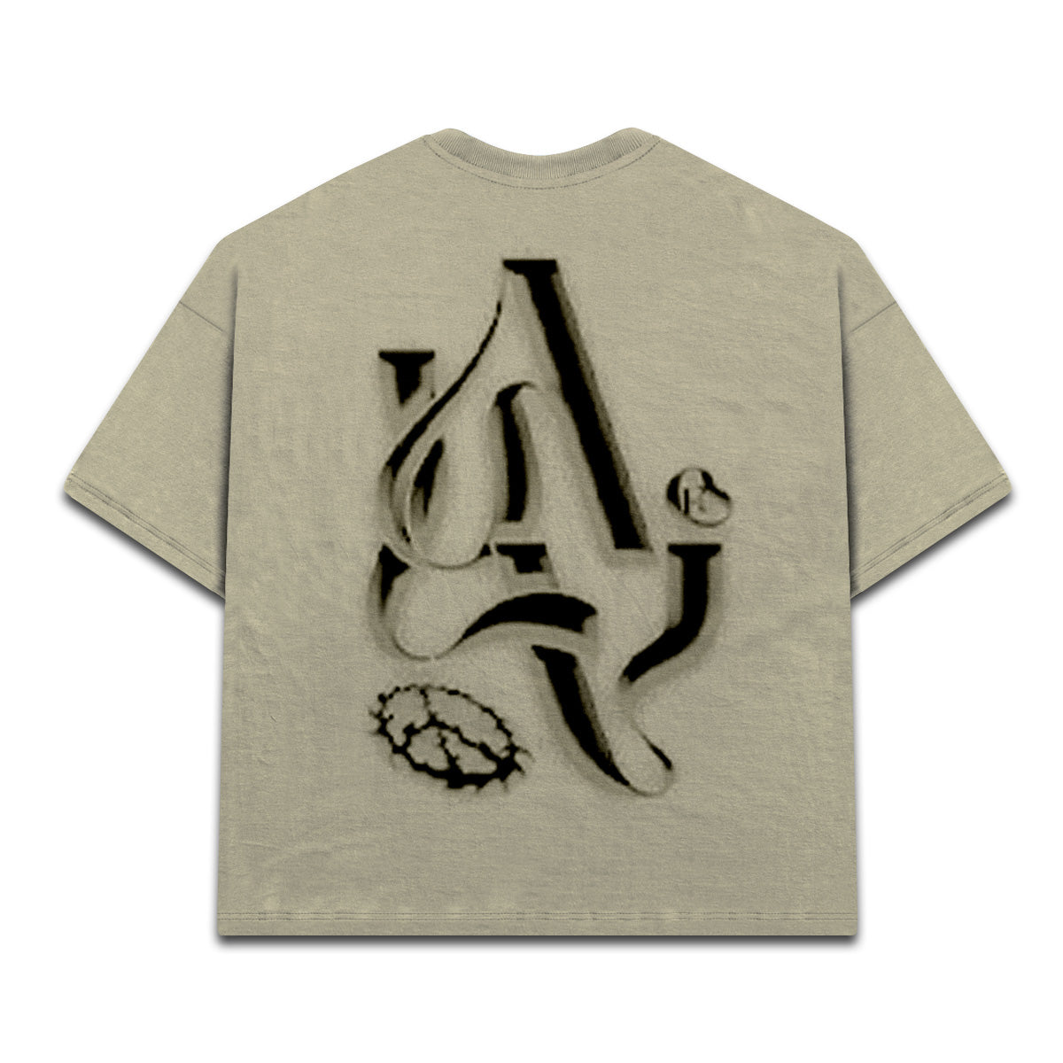Camiseta Alive Oversized ALV Bege