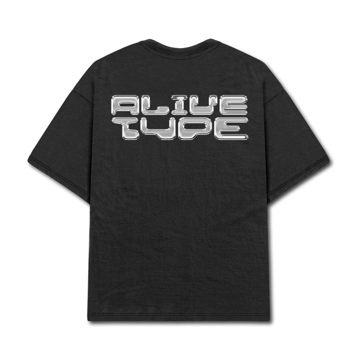 Camiseta Alive Clássica Type Preto