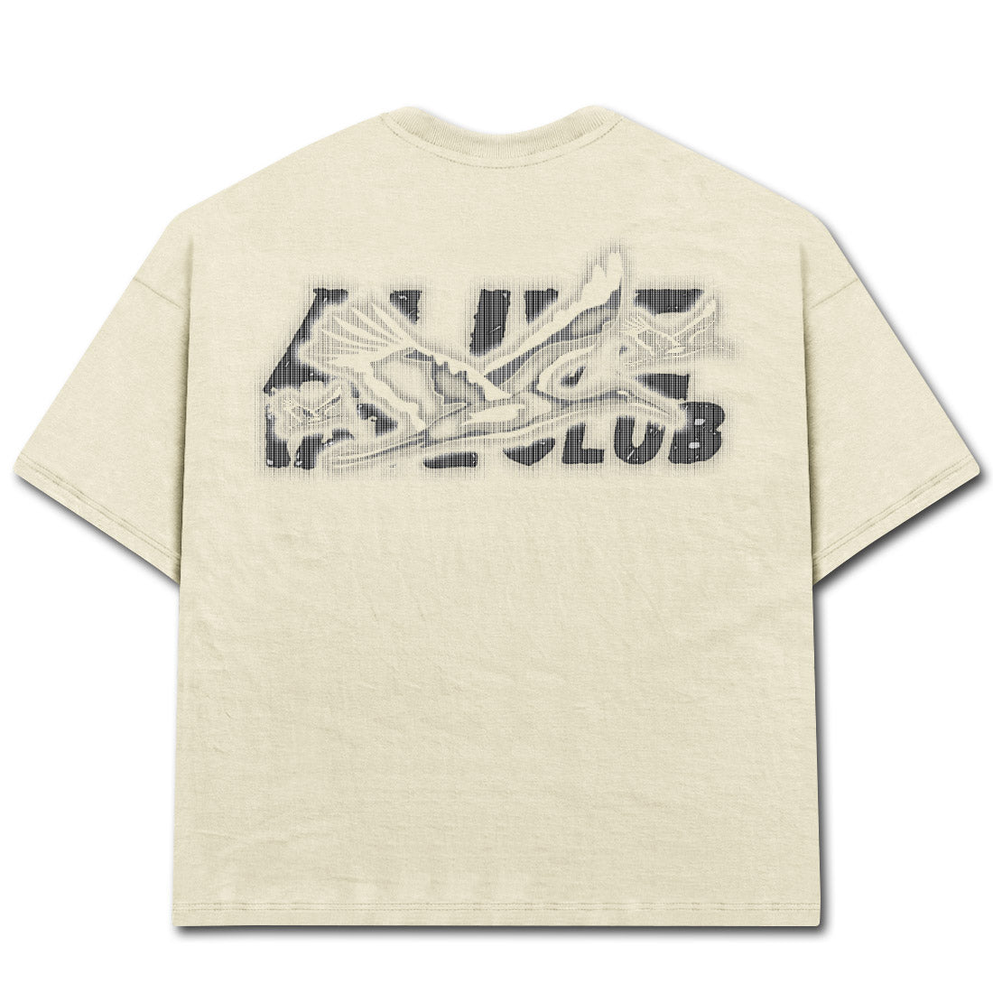 Camiseta Alive Oversized Essencial Club Off White