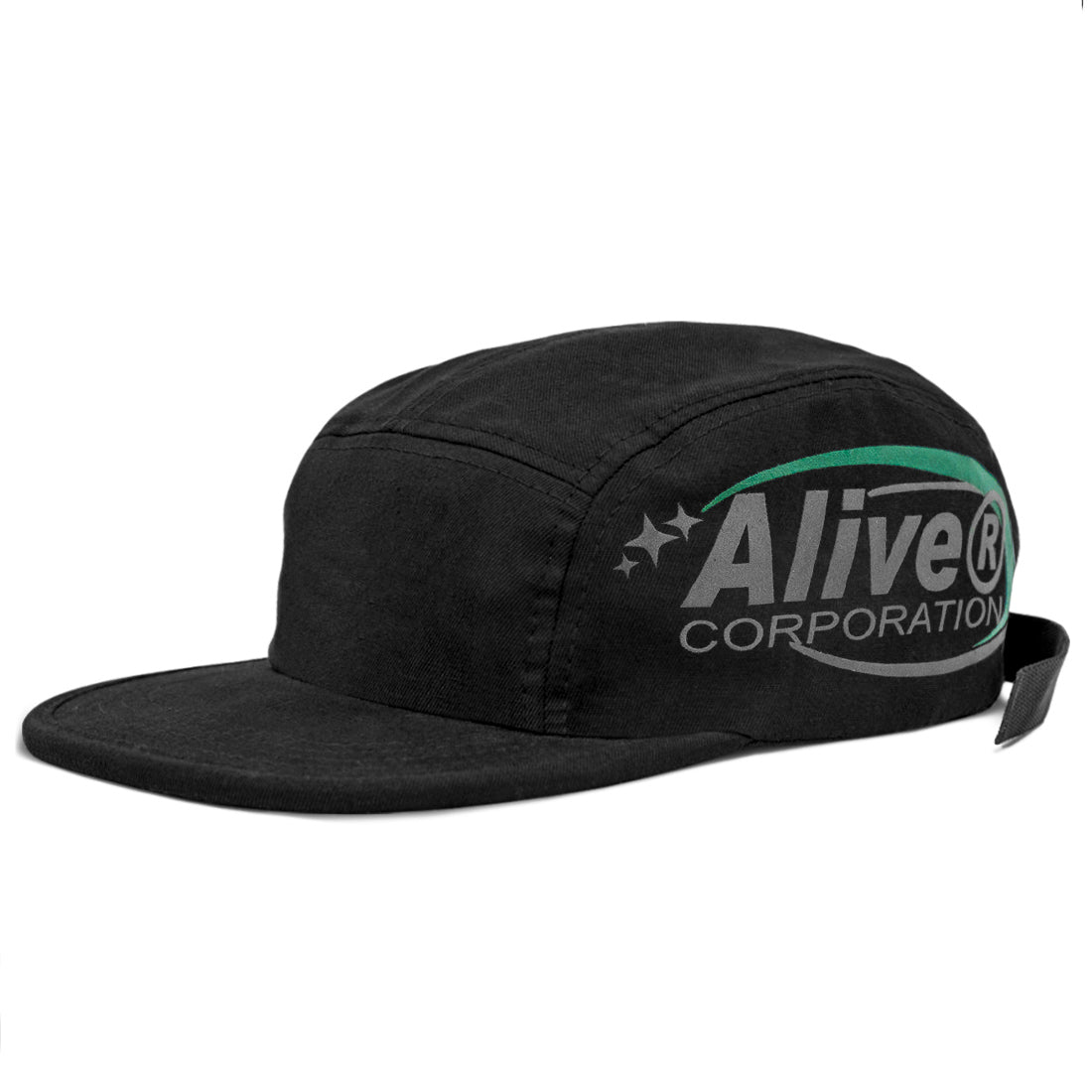 Boné Alive Five Panel Corporation Preto