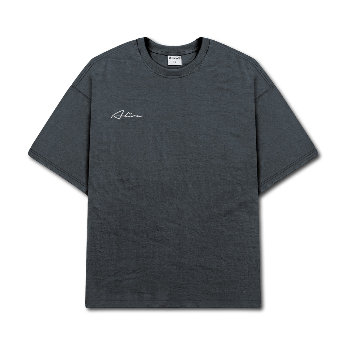 Camiseta Alive Clássica Rubric Cinza