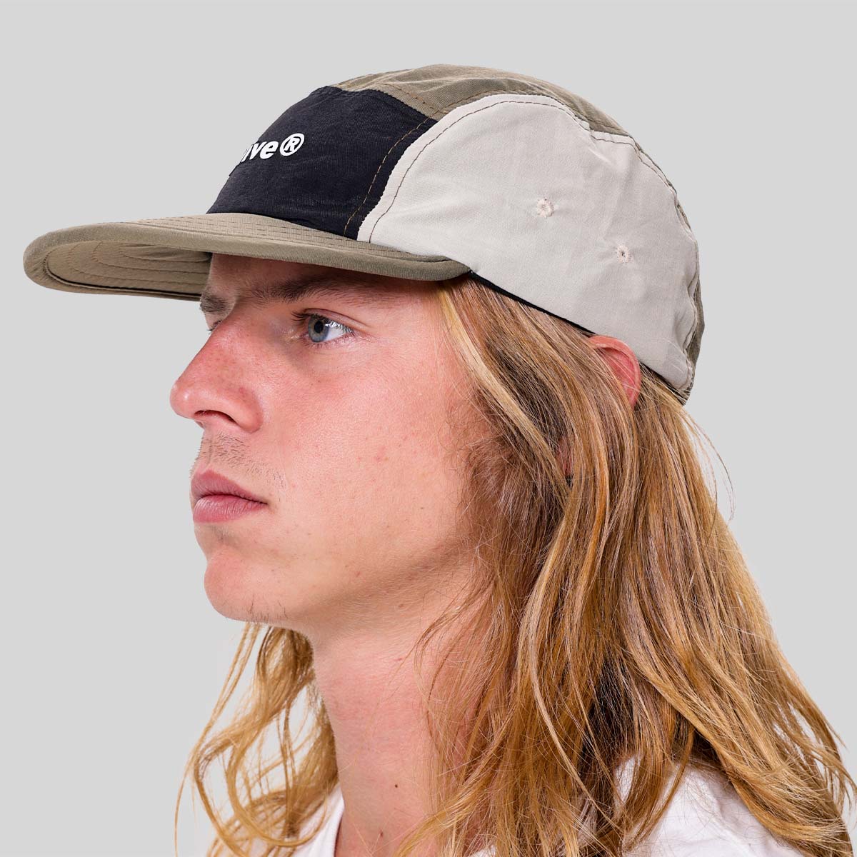 Boné Alive Five Panel Collors Bege Texas