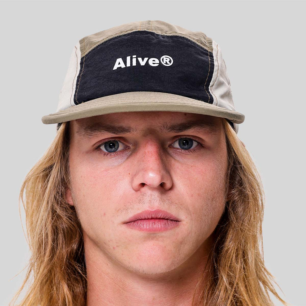 Boné Alive Five Panel Collors Bege Texas