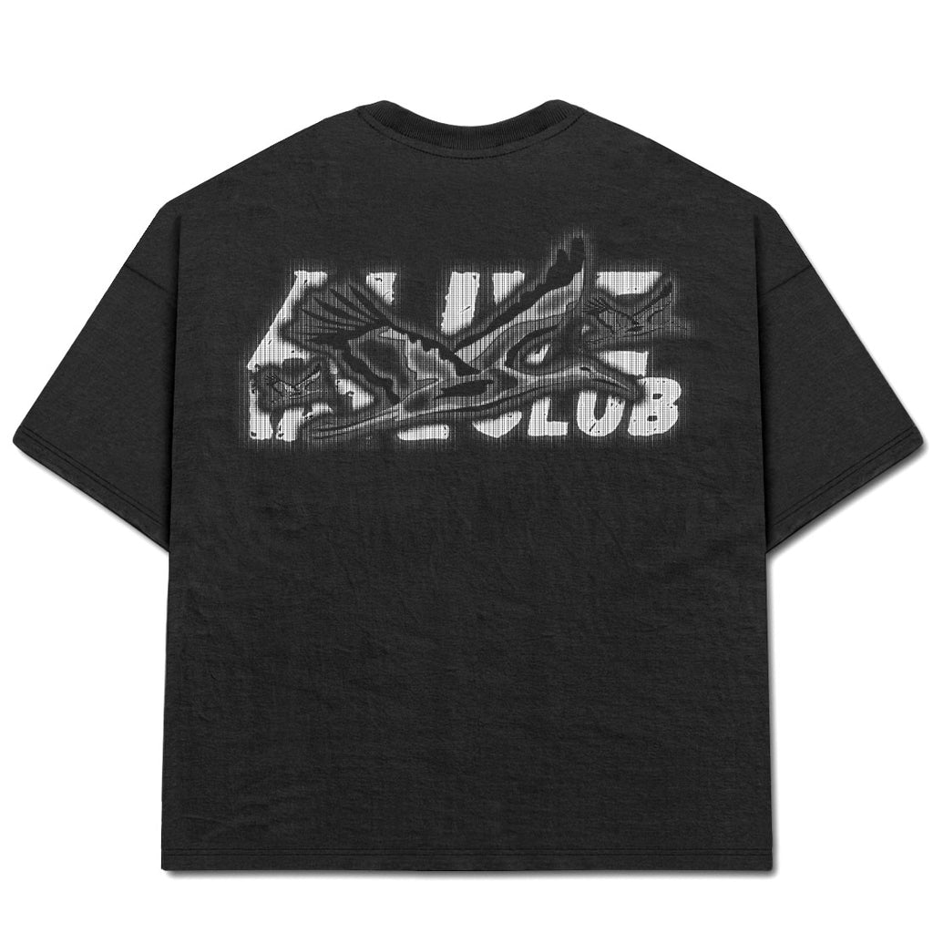 Camiseta Alive Oversized Essencial Club Preto