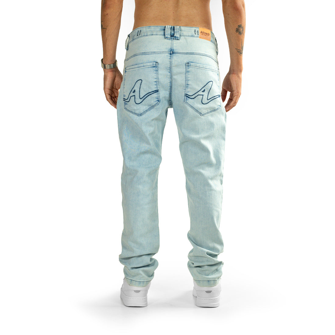 Calça Alive Jeans Regular Unissex | Azul