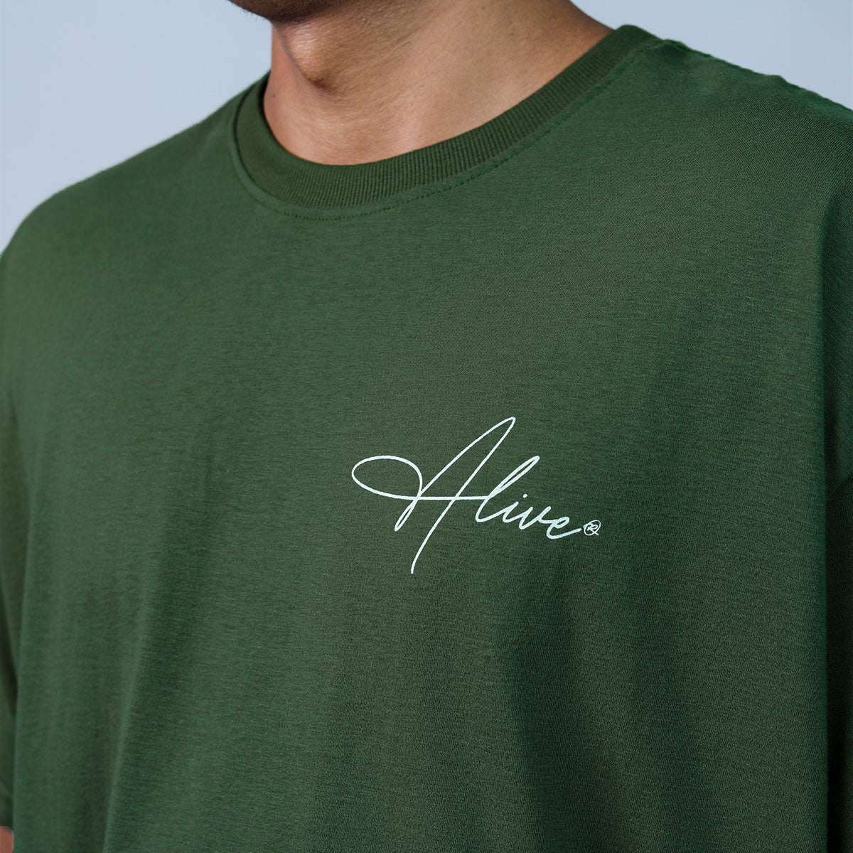 Camiseta Alive Signature Verde
