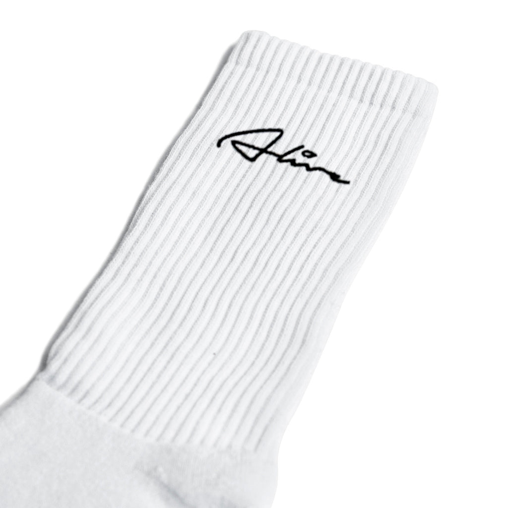 Meia Alive Rubric Branco