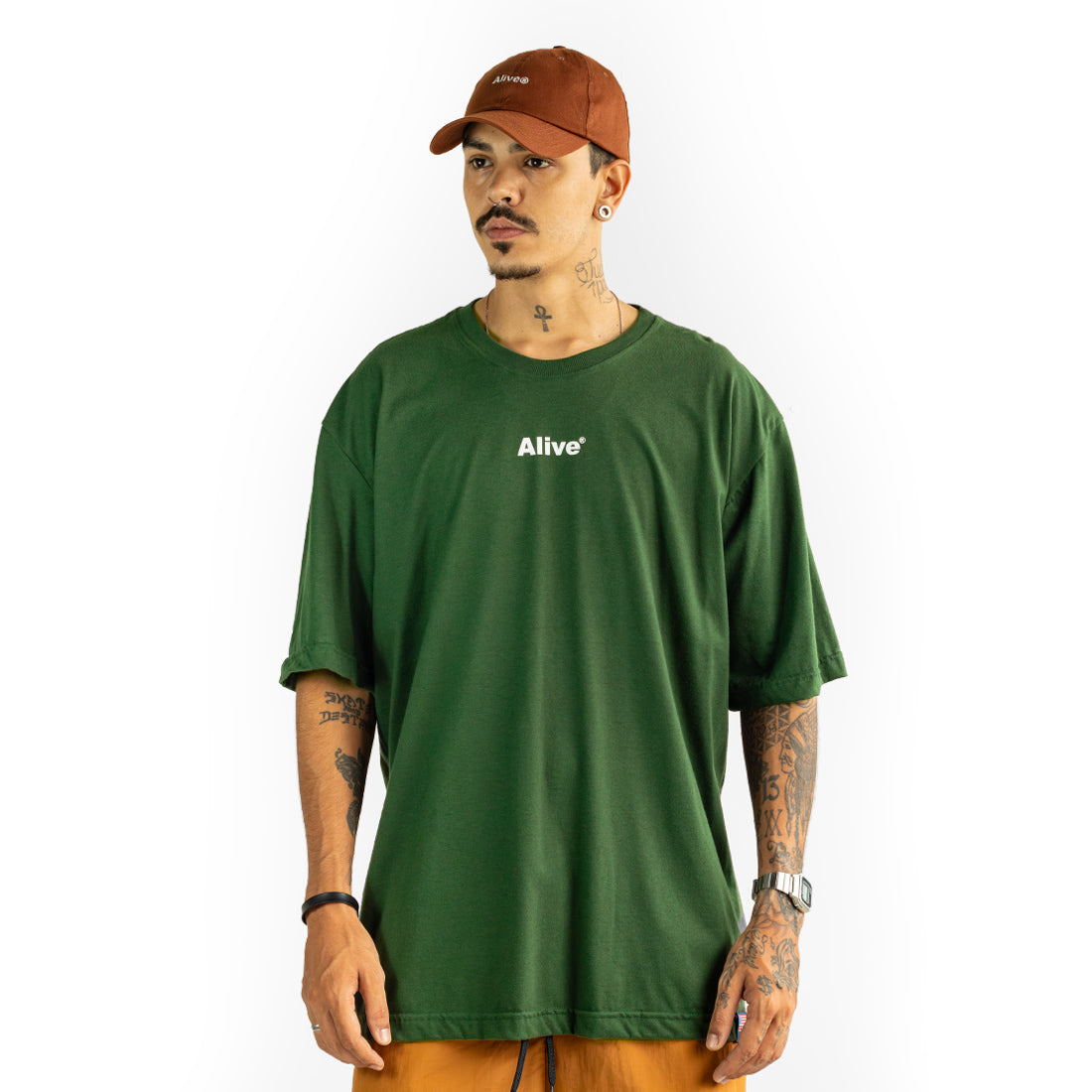Camiseta Alive Basic Verde