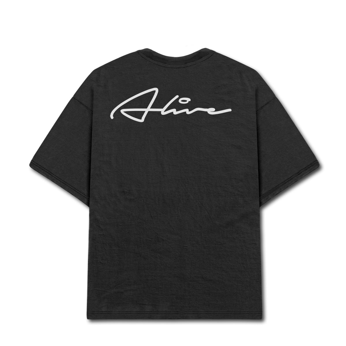 Camiseta Alive Clássica Rubric Preto