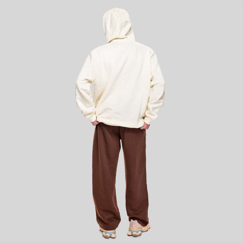 Moletom Alive Canguru Logo Off White - Texas