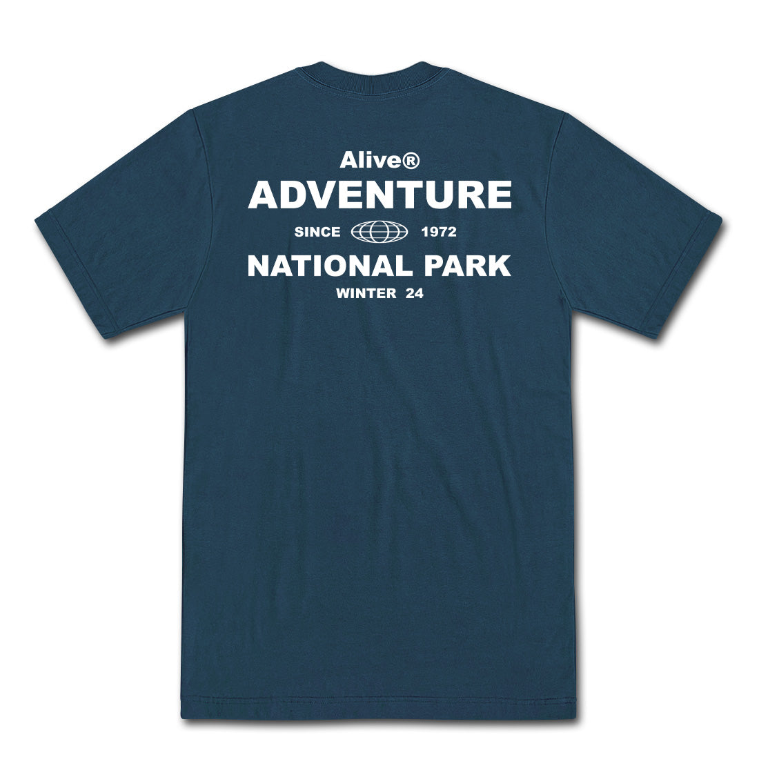 Camiseta Alive Adventure Azul