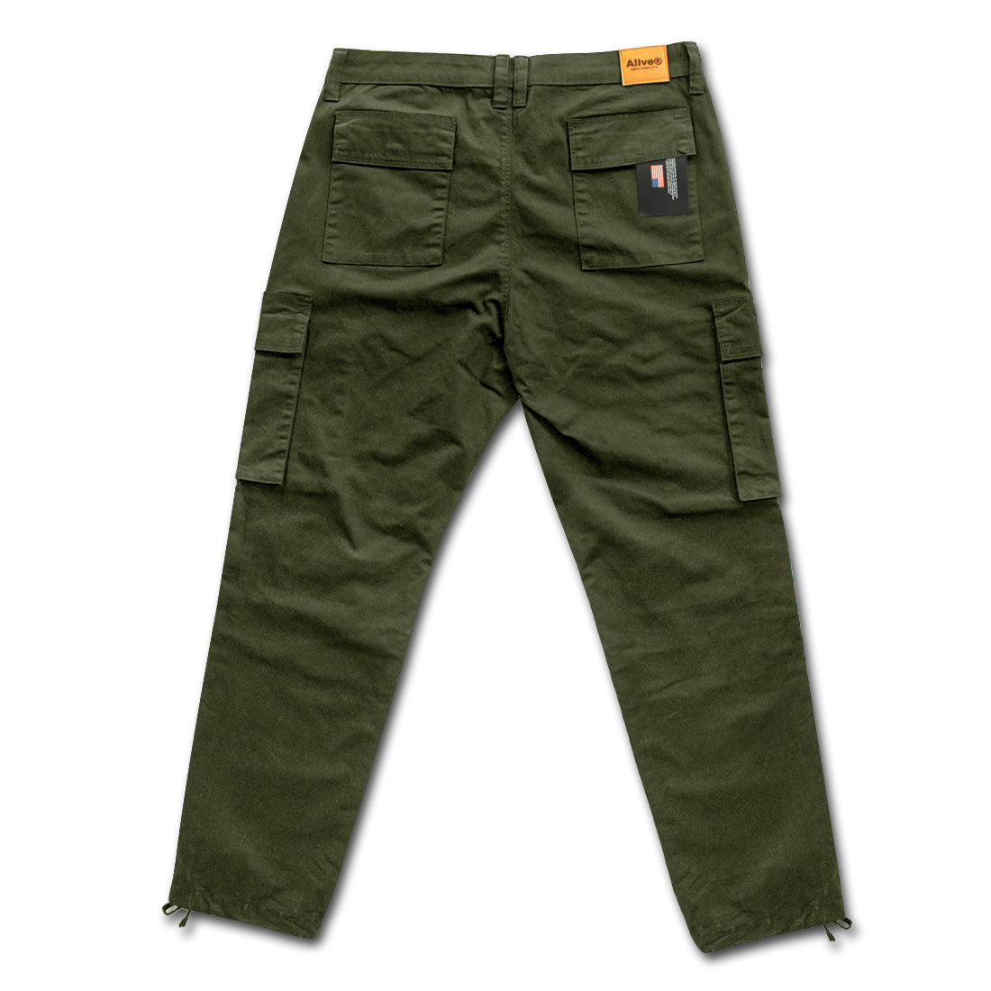 Calça Alive Tag Cargo Unissex | Verde
