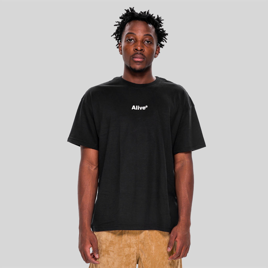 Camiseta Alive Clássica Basic Preto