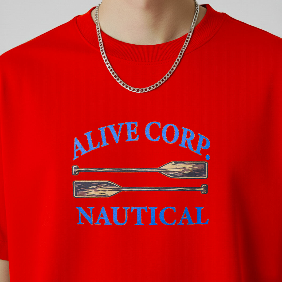 Camiseta Alive Paddle Vermelho