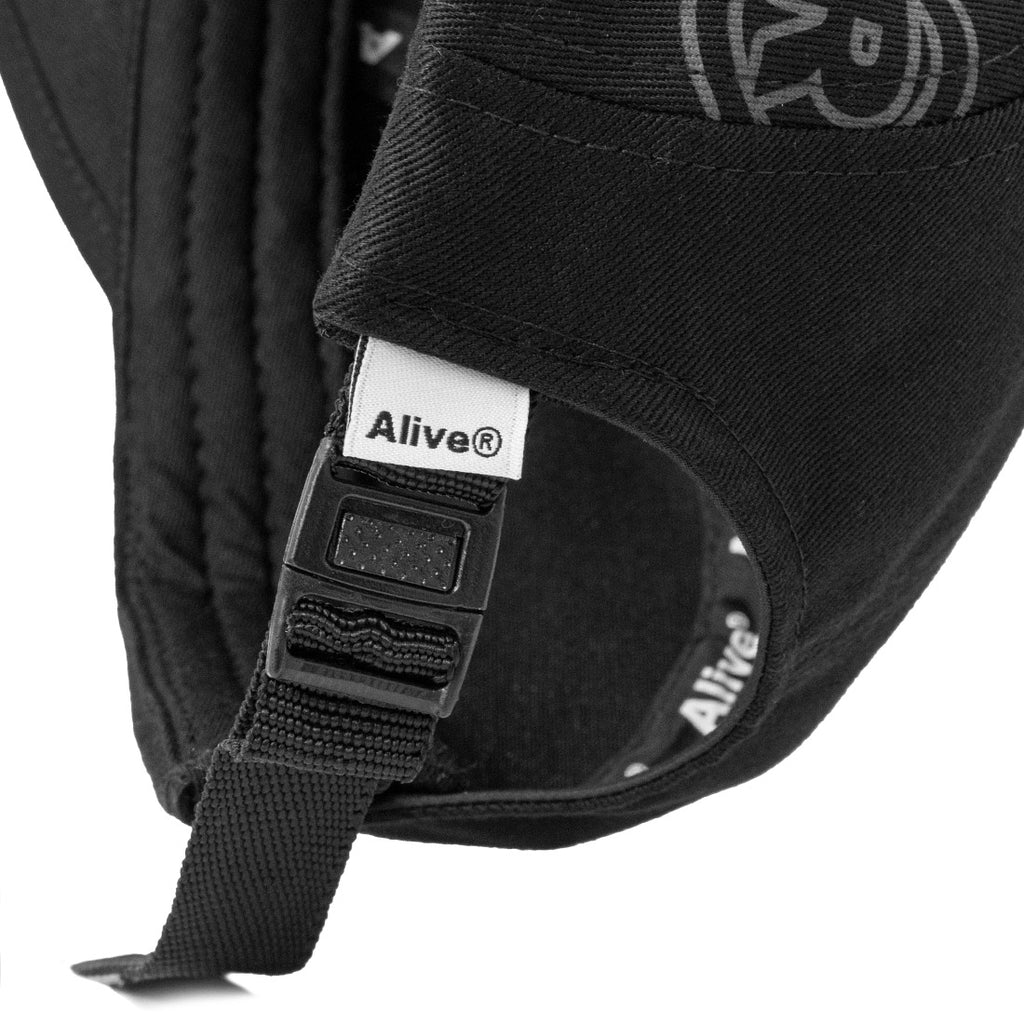 Boné Alive Side Five Panel Preto