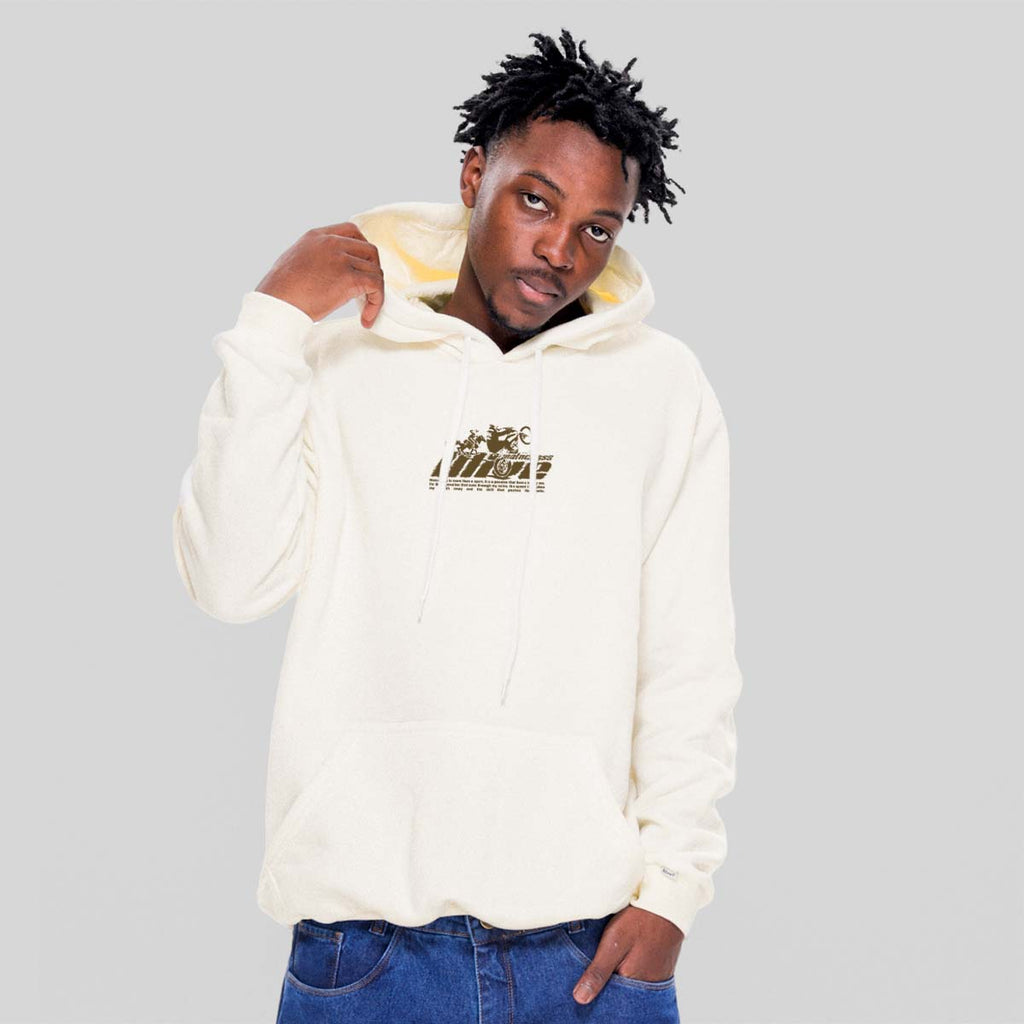 Moletom Alive Canguru Cross Off White - Texas