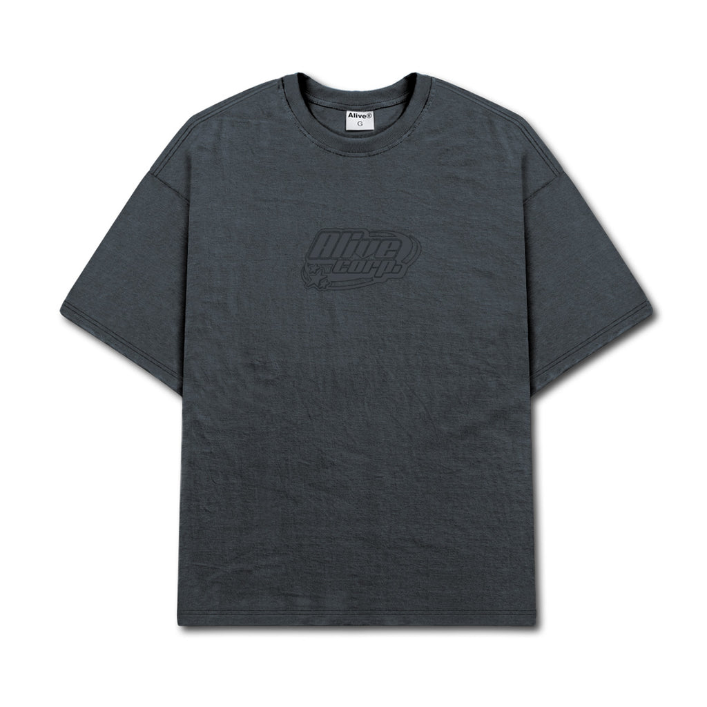 Camiseta Alive Clássica Emboss Cinza