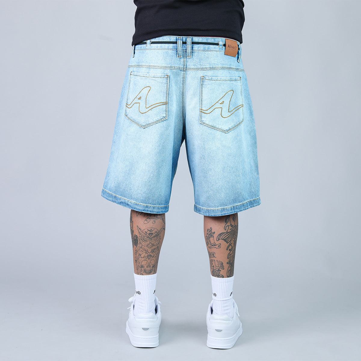 Bermuda Alive Jeans Classica Ice
