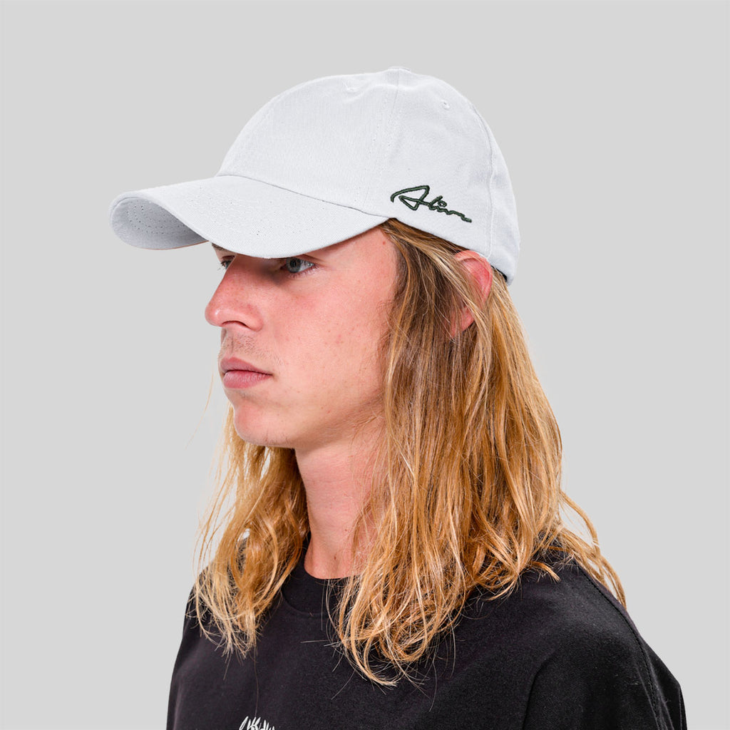 Boné Alive Dad Hat Side Rubric Branco Texas