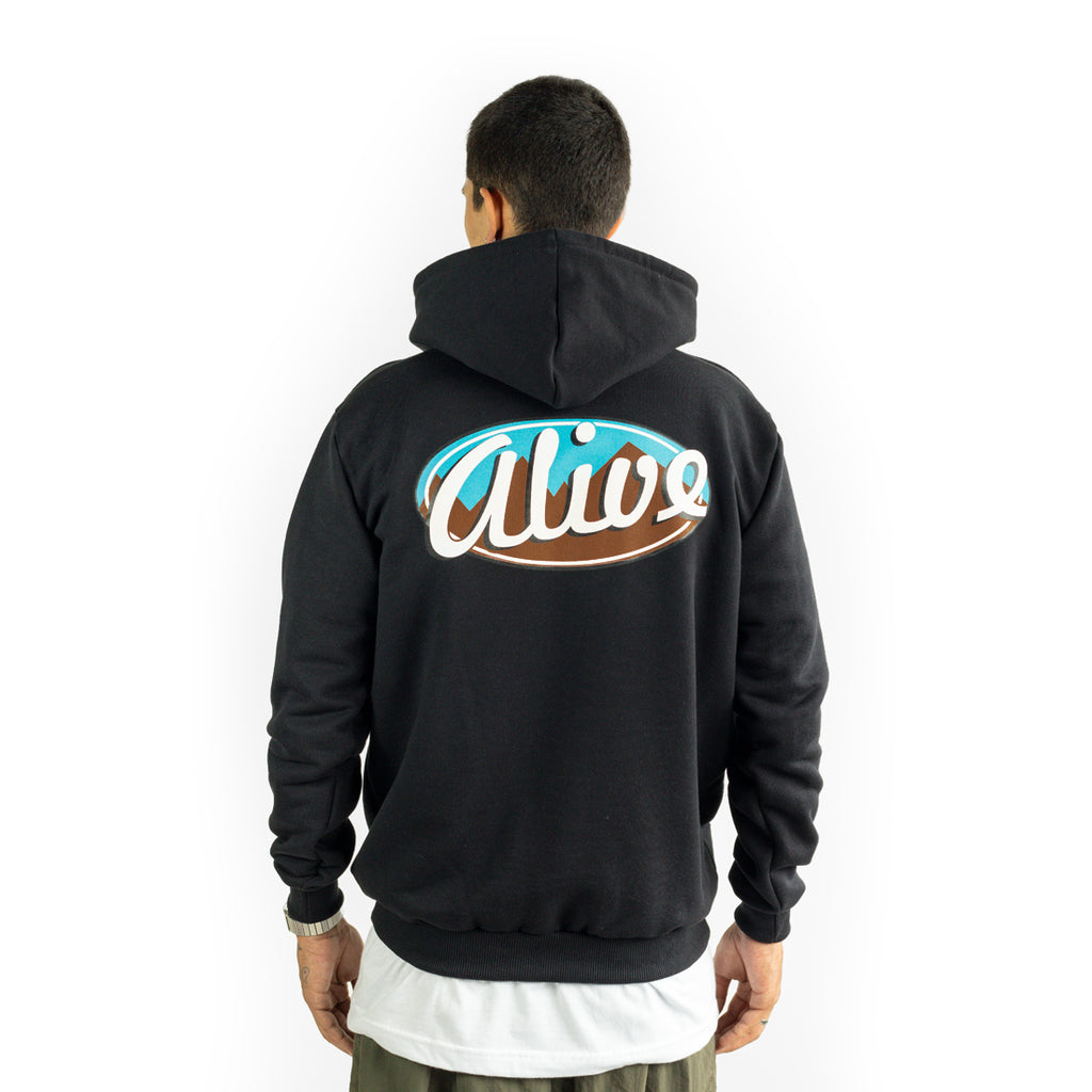 Moletom Alive Patagônia Preto