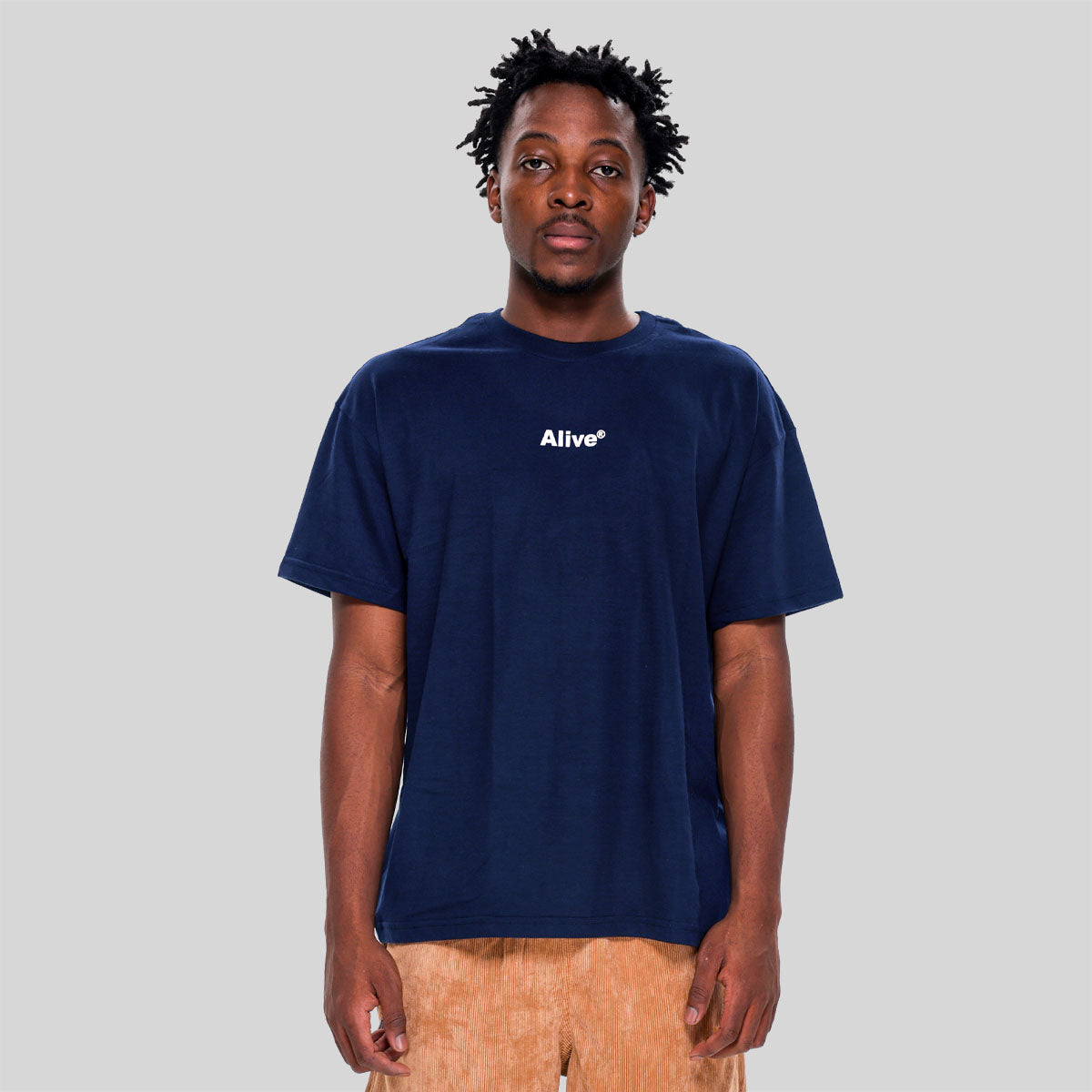 Camiseta Alive Clássica Basic Azul