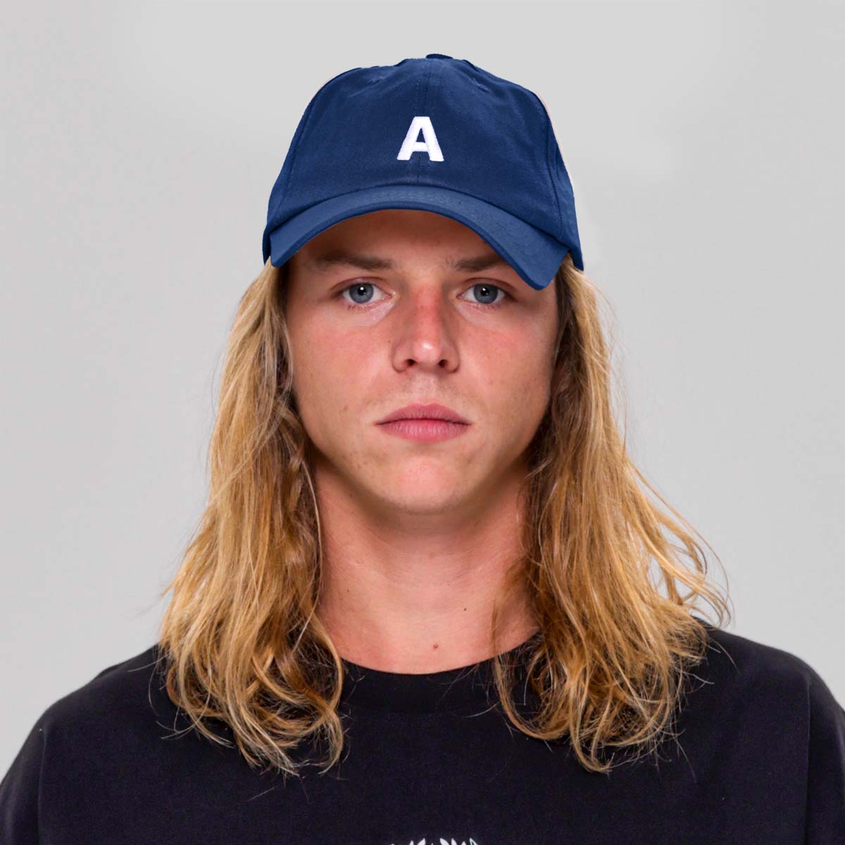 Boné Alive Dad Hat Font Azul Marinho Texas