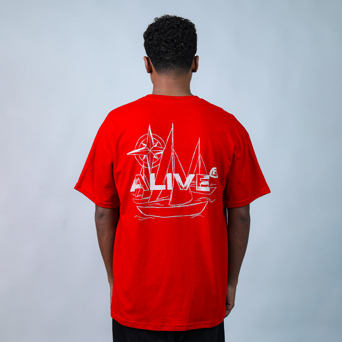 Camiseta Alive Ship Vermelho