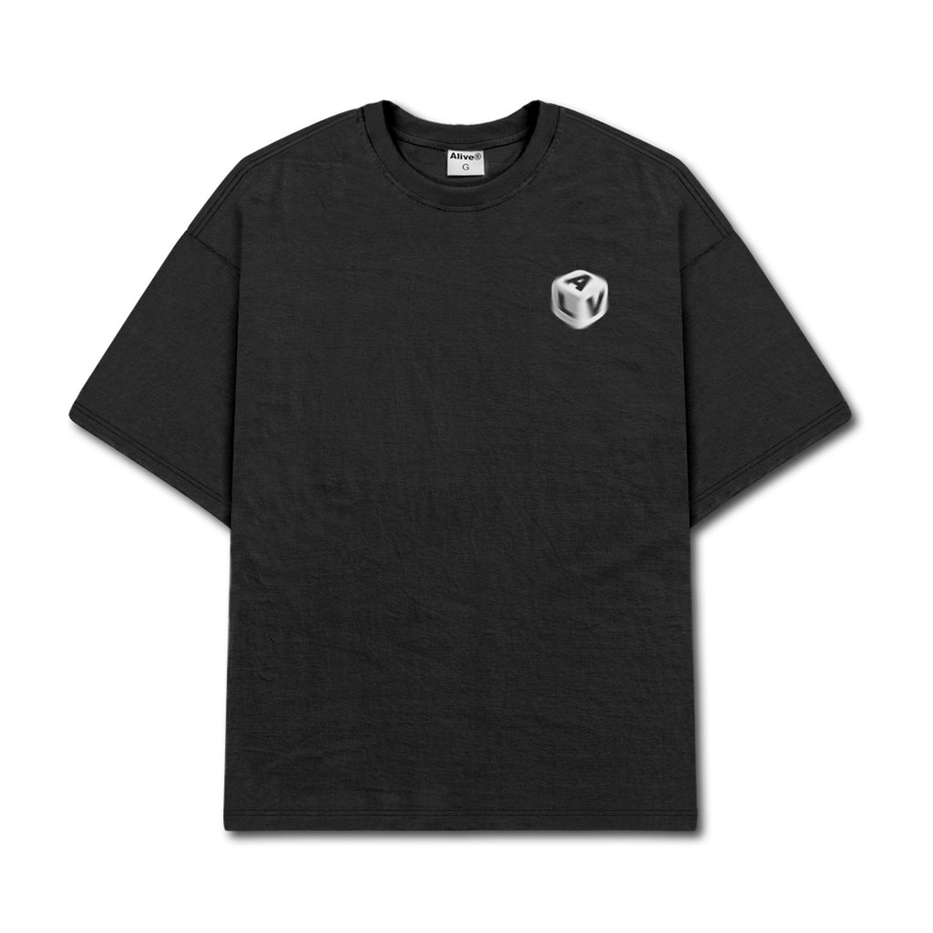 Camiseta Alive Clássica Flame Preto