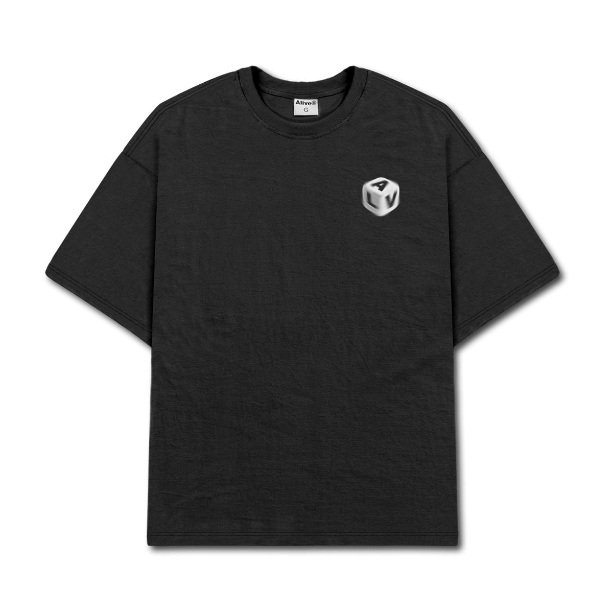 Camiseta Alive Clássica Flame Preto