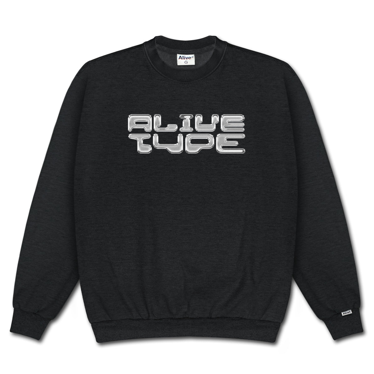 Moletom Alive Careca Type Preto