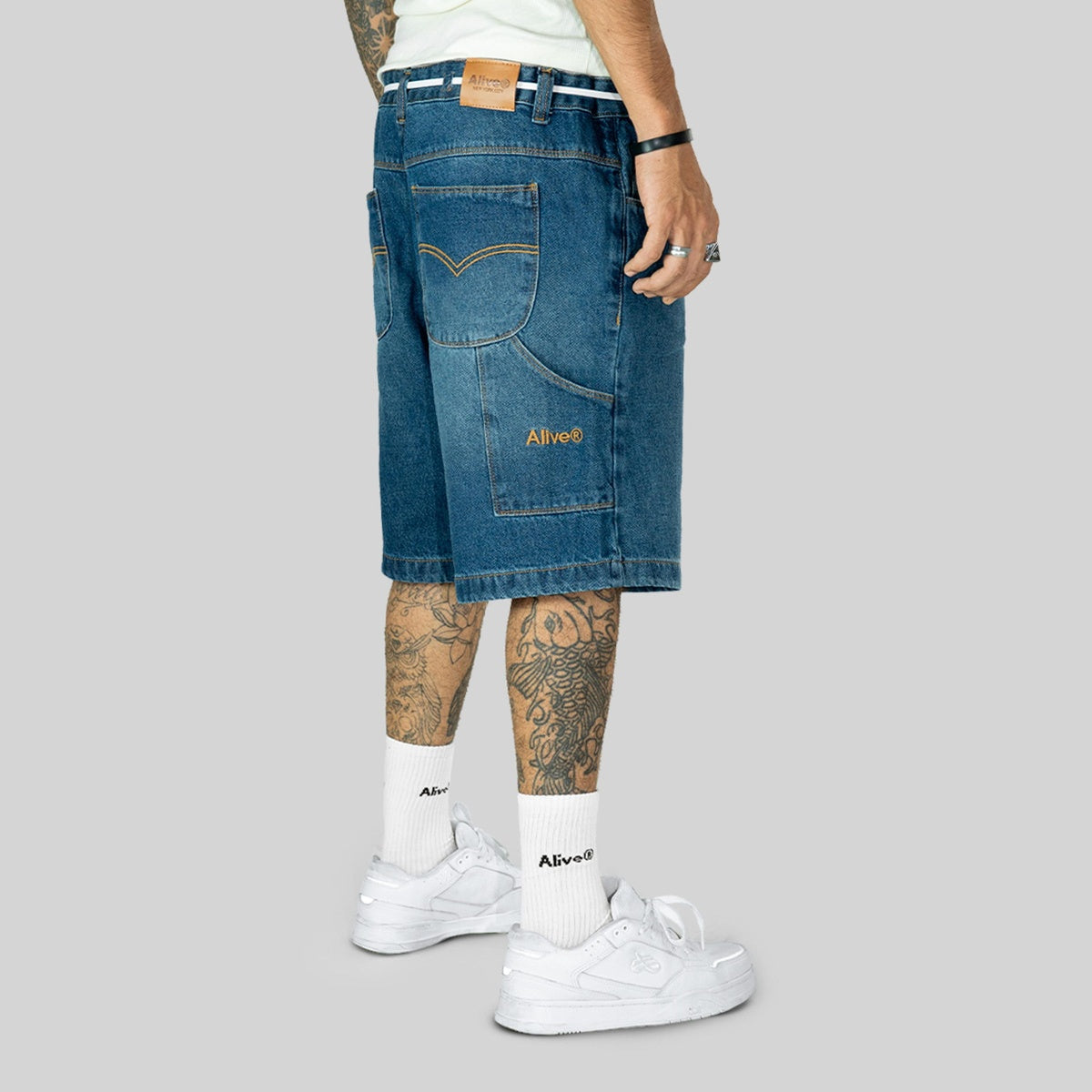 Bermuda Alive Jeans Carpinter Storm