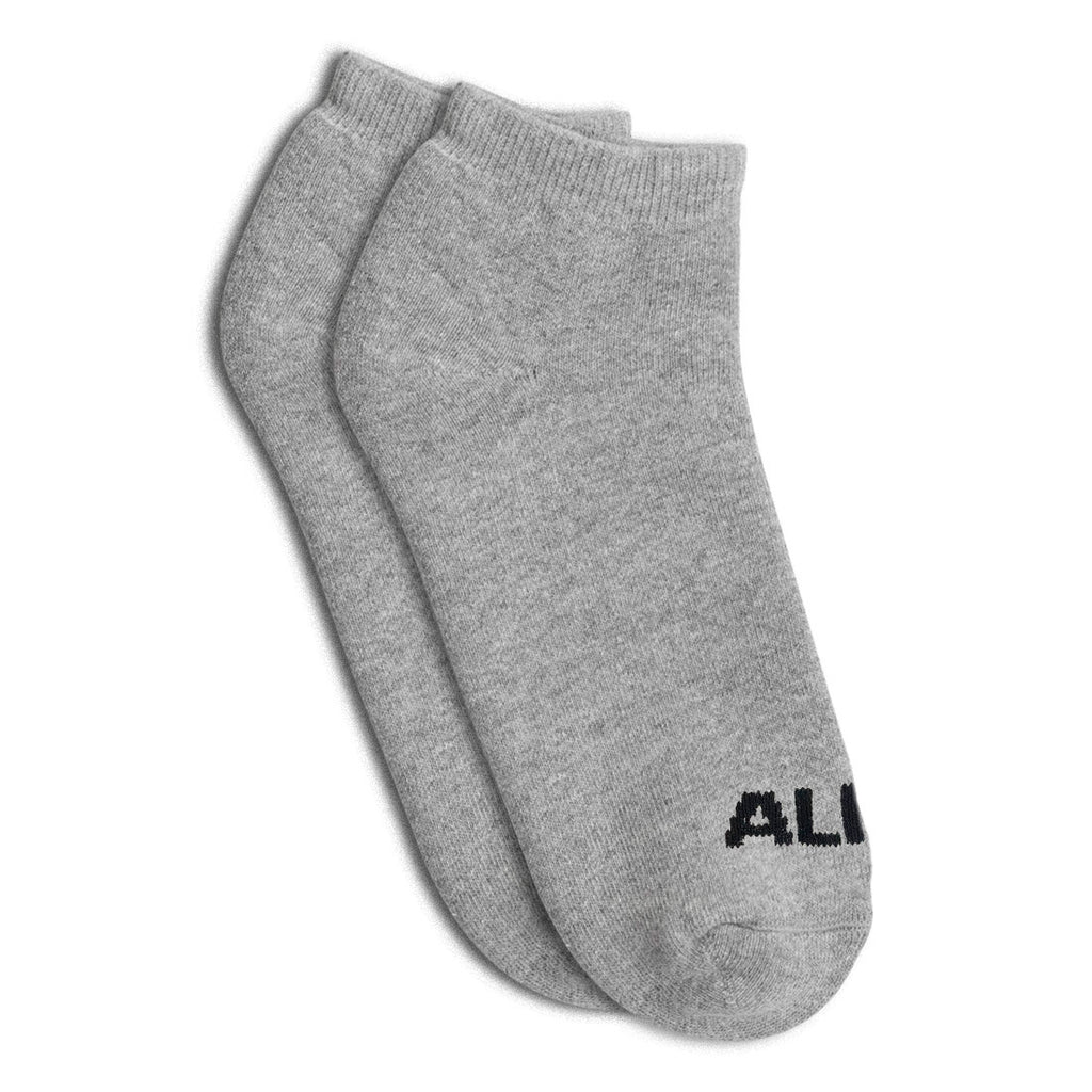 Meia Curta Alive Logo | Cinza