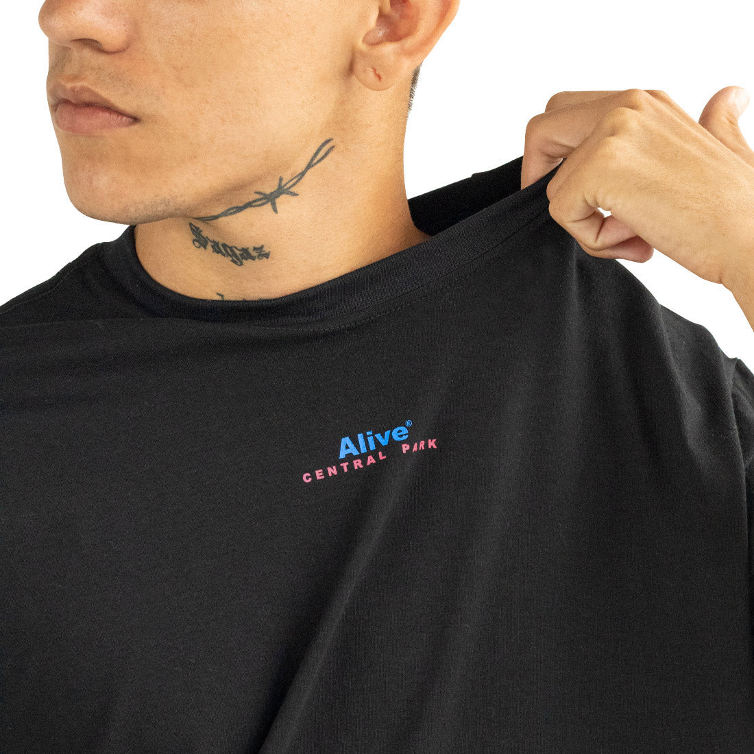 Camiseta Alive Central Park Preto