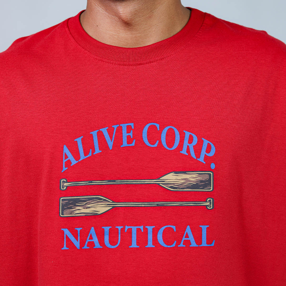 Camiseta Alive Paddle Vermelho