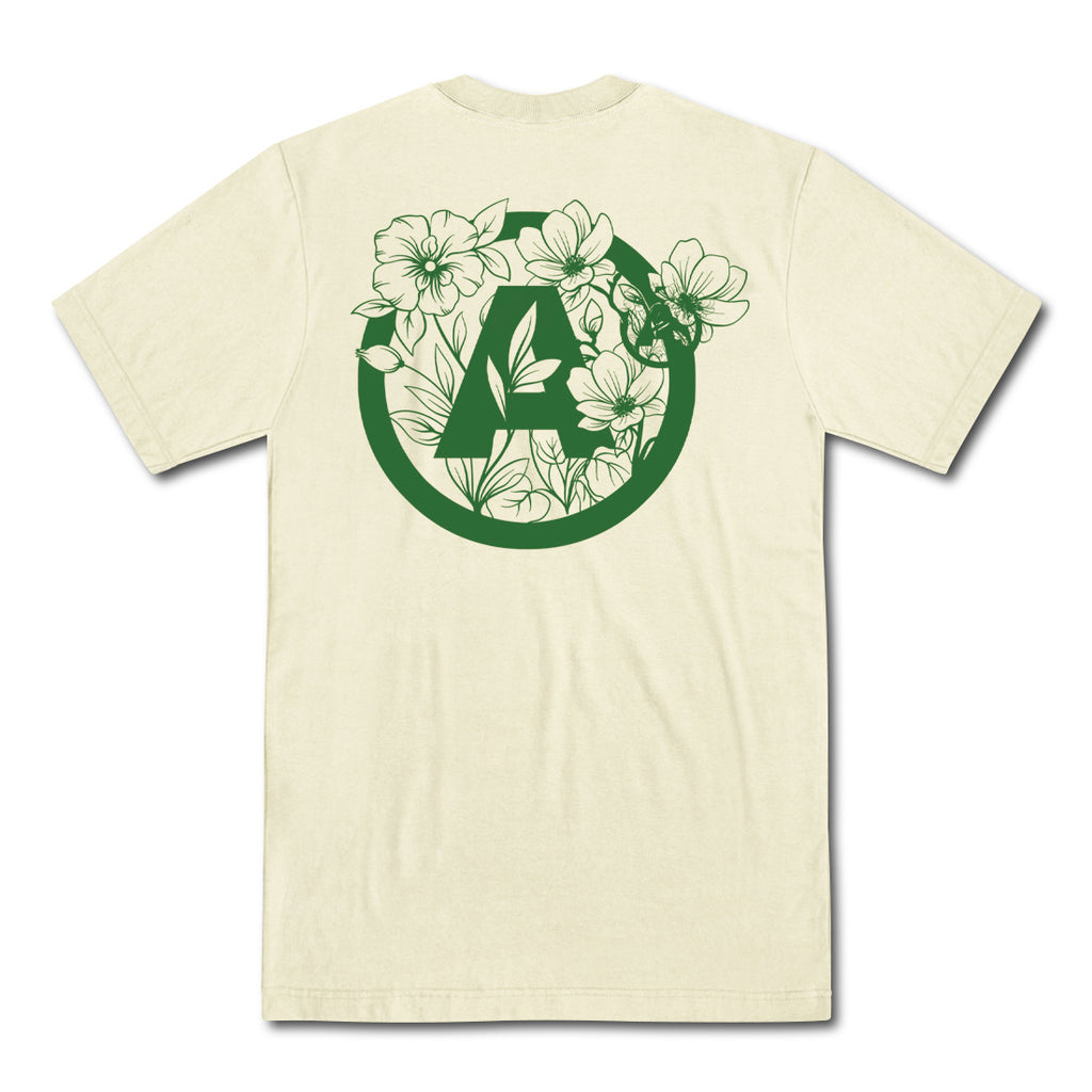 Camiseta Alive Flowers Off White