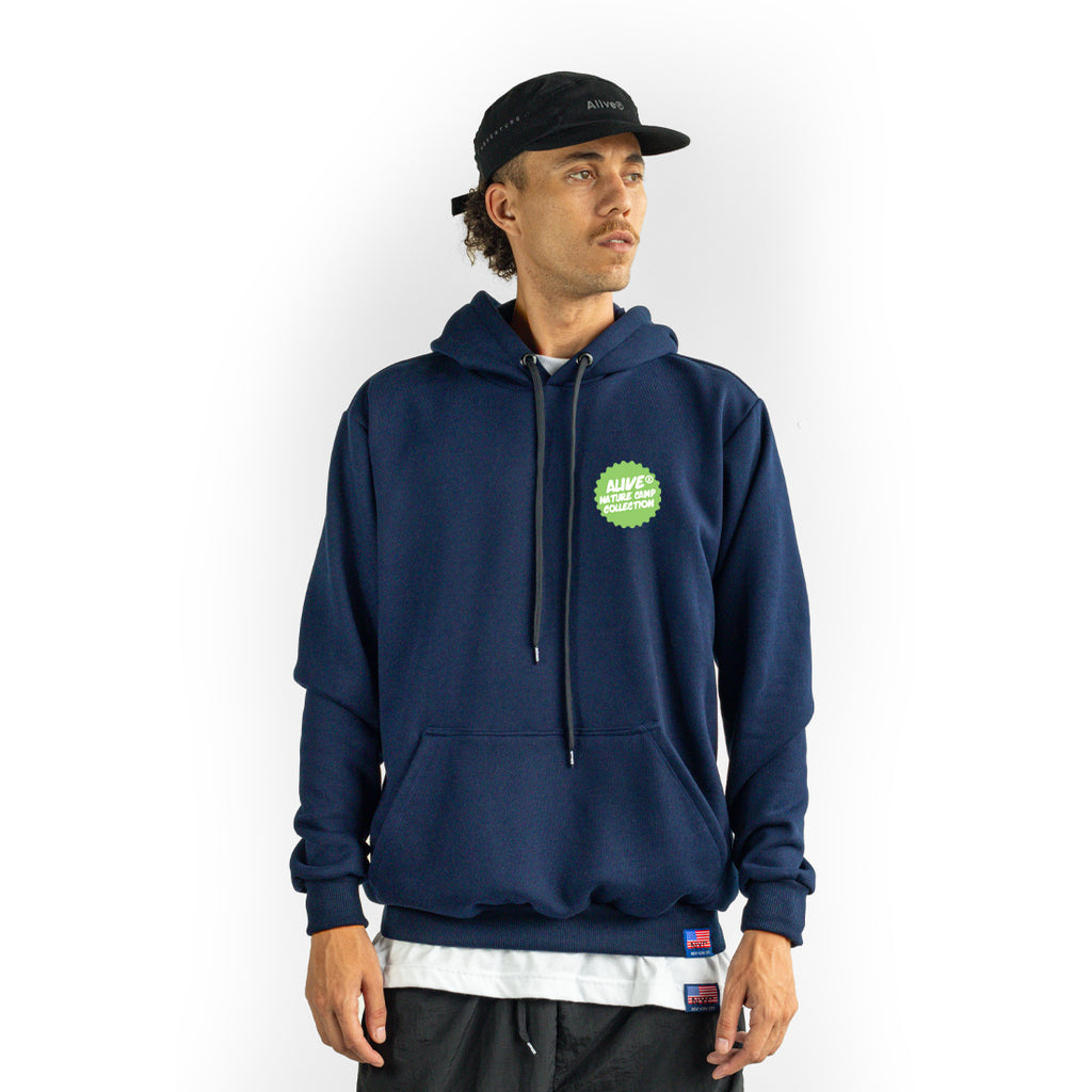 Moletom Alive Big Foot Azul