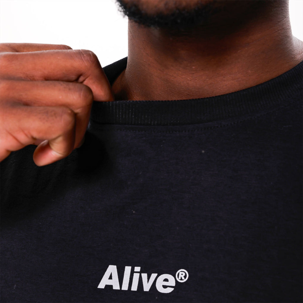Camiseta Alive Clássica Basic Preto