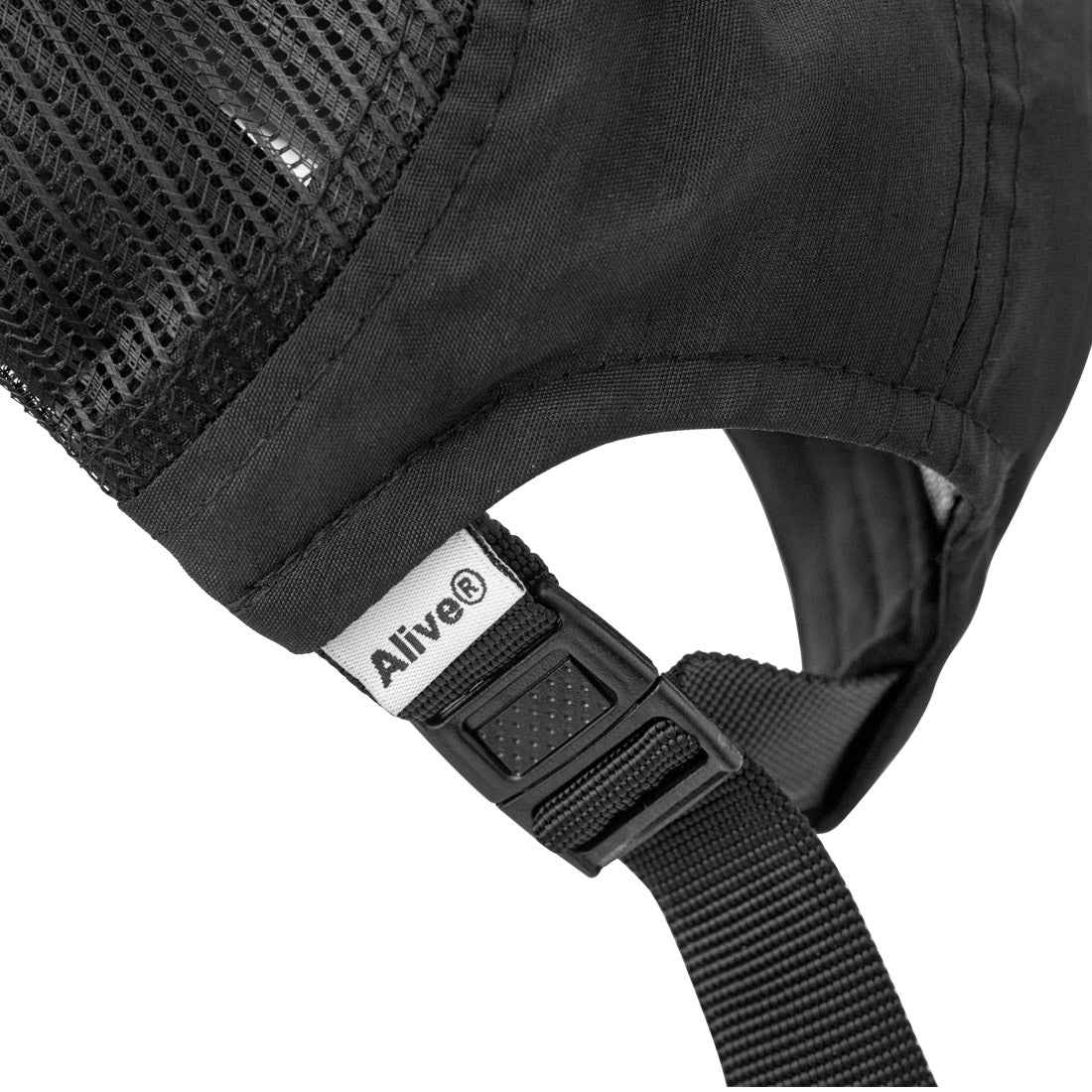 Boné Alive Retrô Logo Preto Five Panel