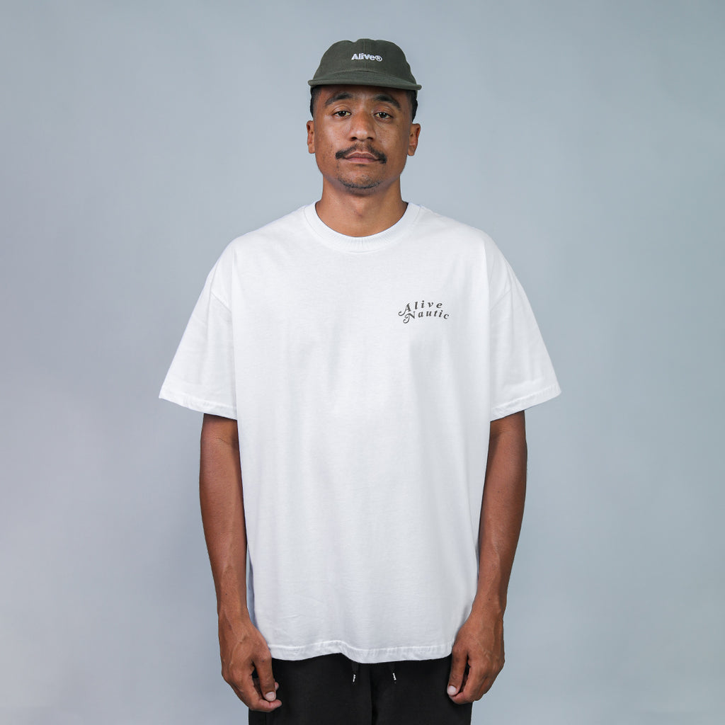 Camiseta Alive Map Branco