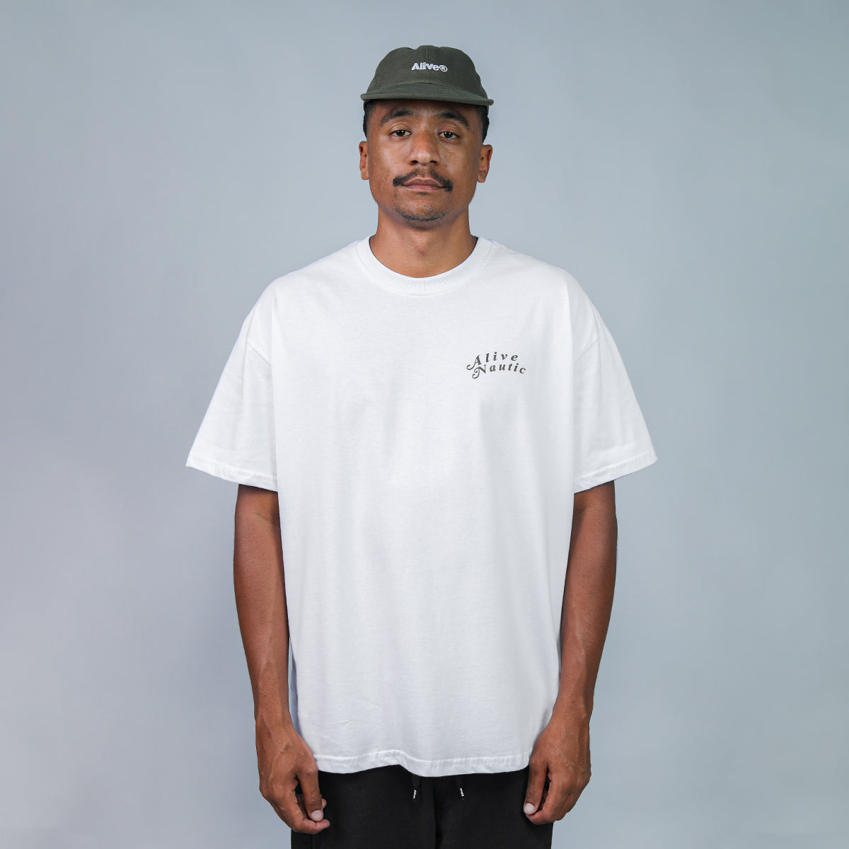 Camiseta Alive Map Branco