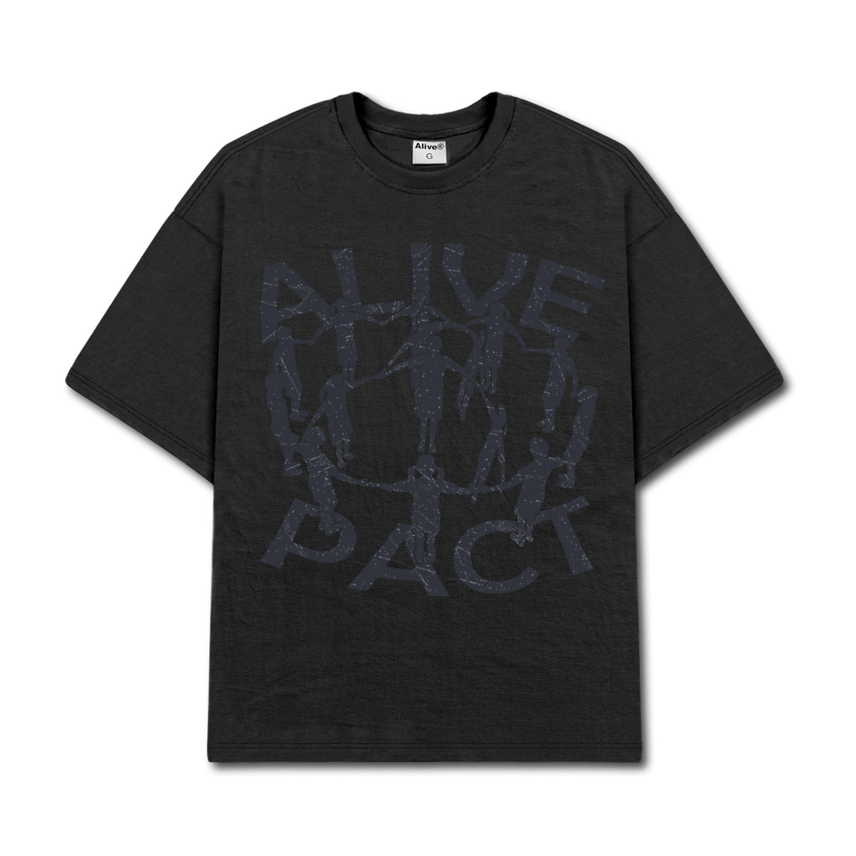 Camiseta Alive Clássica Pact Preto