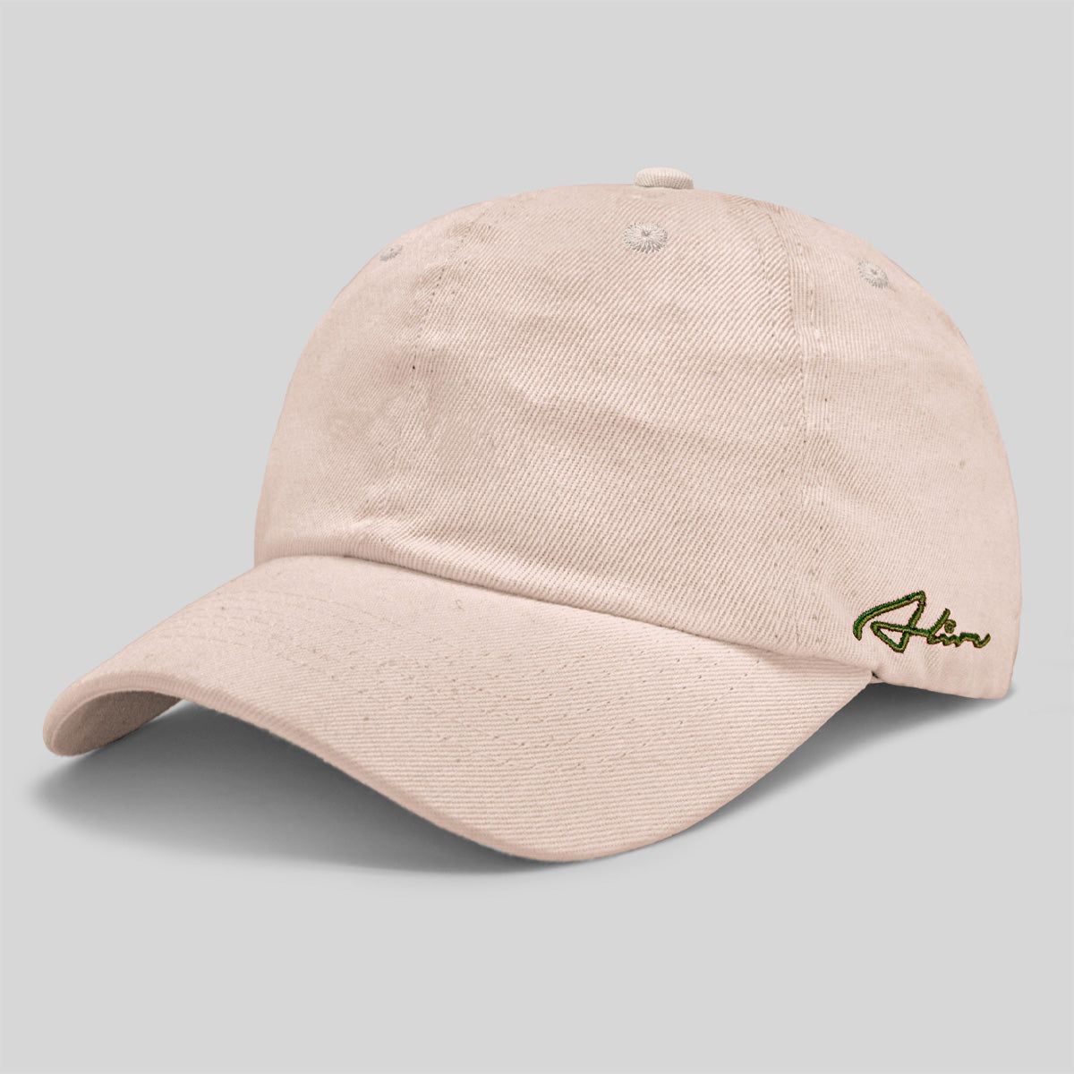 Boné Alive Dad Hat Side Rubric Bege Texas