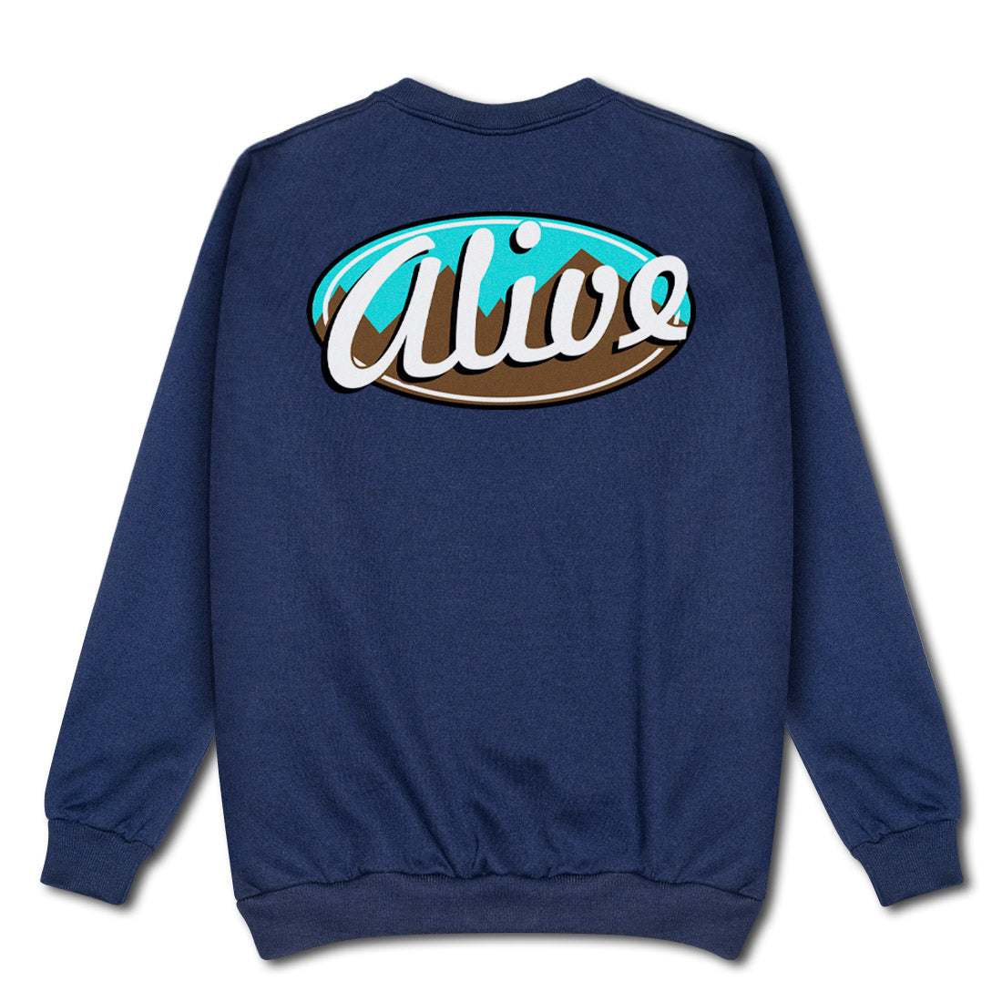 Moletom Alive Careca Patagônia Azul