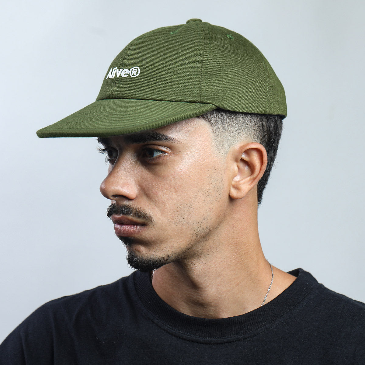 Boné Alive Six Panel Logo Verde