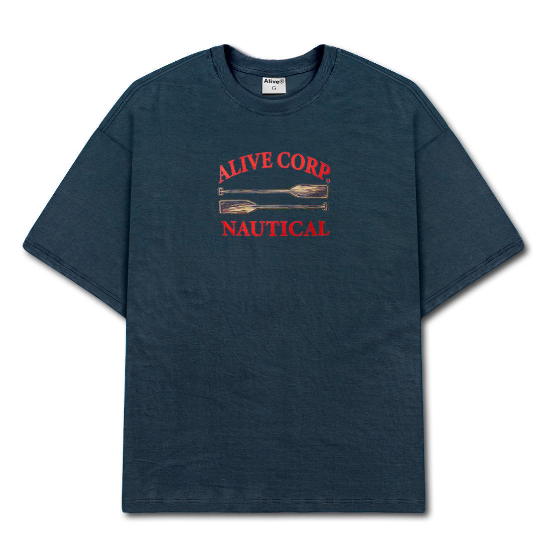 Camiseta Alive Paddle Azul Marinho