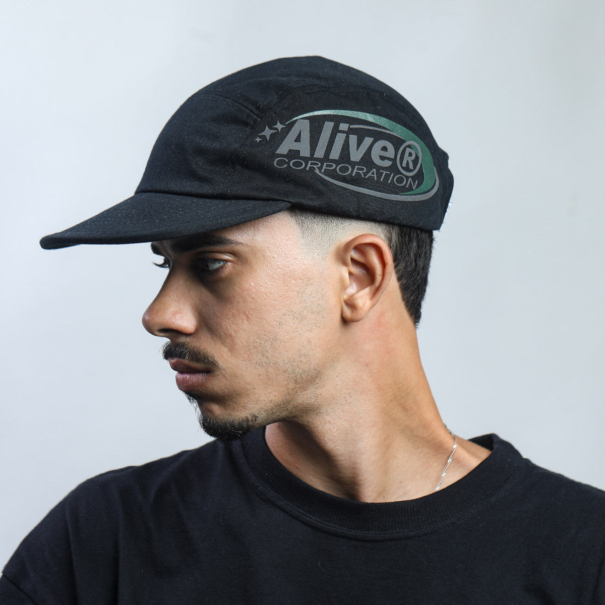 Boné Alive Five Panel Corporation Preto