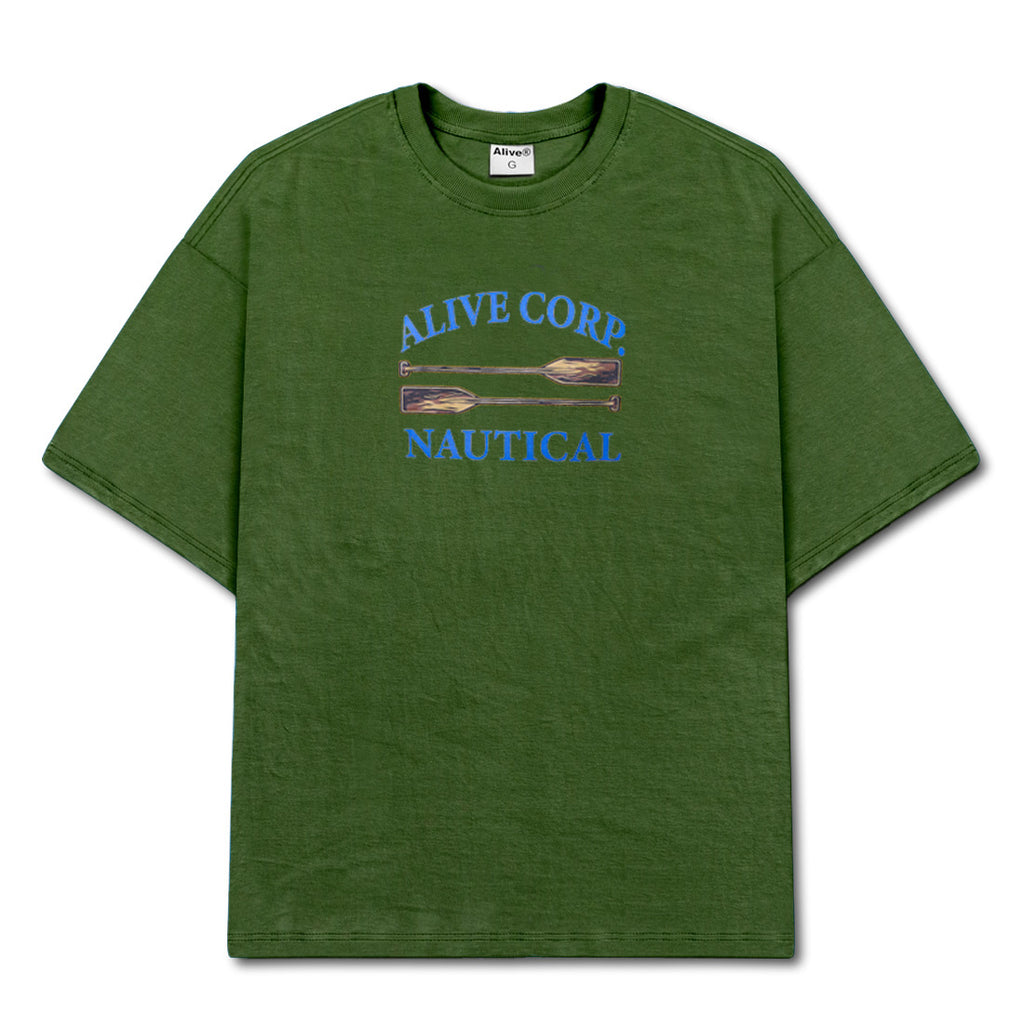 Camiseta Alive Paddle Verde Musgo